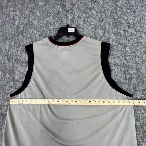 Reebok Shirt Mens XXL Black Sleeveless Basketball Tank Top‎ Vintage 1990s VTG - Picture 5 of 8